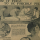 "How It Feels To Be Forcibly Fed," New York World Magazine, 1914. Image Credit: Djuna Barnes papers, University of Maryland